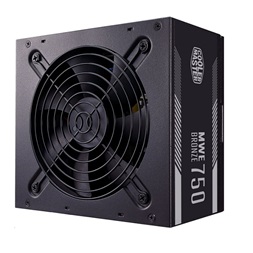 Cooler Master MWE 750W BRONZE V2 12cm ventillátorral tápegység