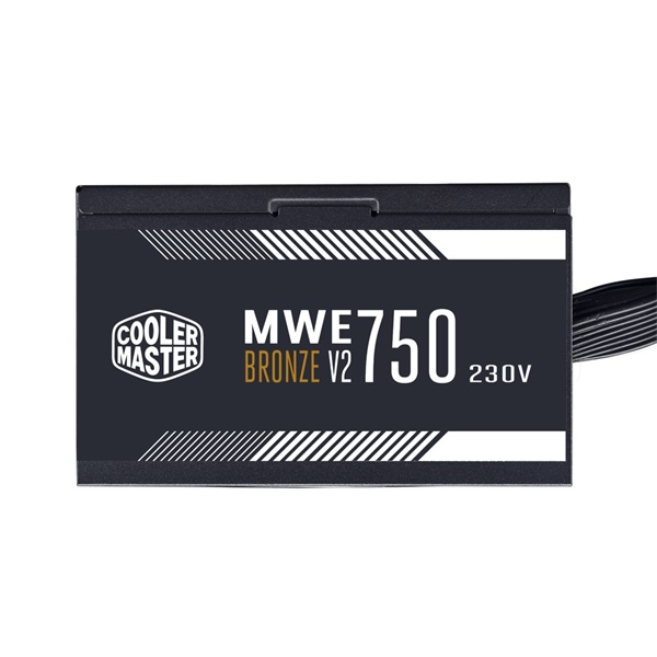 Cooler Master MWE 750W Bronze V2 12cm ventilátorral dobozos tápegység