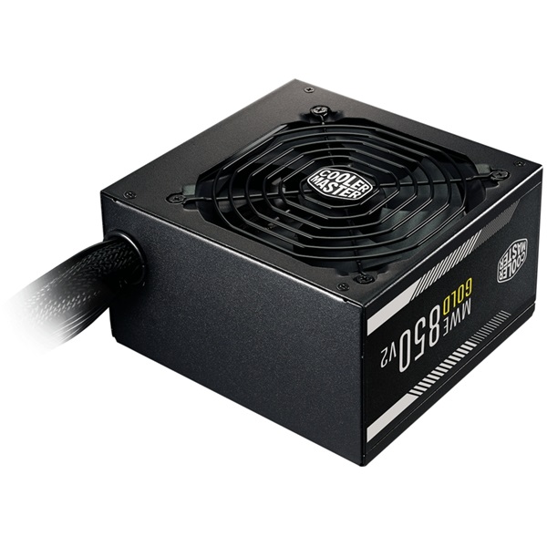 Cooler Master MWE 850W 80+ Gold - V2 12cm ventillátorral dobozos tápegység