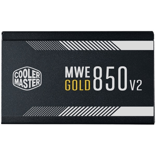 Cooler Master MWE 850W 80+ Gold - V2 12cm ventillátorral dobozos tápegység