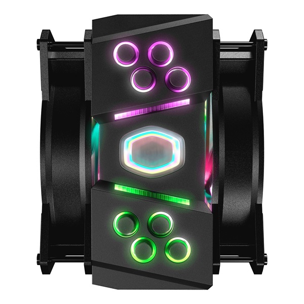 Cooler Master MasterAir MA410M 84x129x158 650-2000RPM (Intel, AMD) LED processzor hűtő