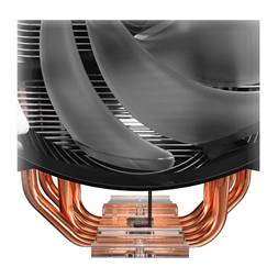 Cooler Master MasterAir MA410M 84x129x158 650-2000RPM (Intel, AMD) LED processzor hűtő