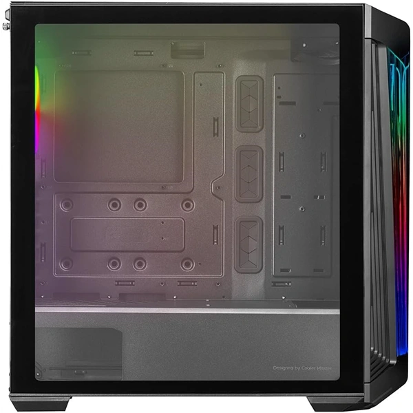 Cooler Master MasterBox 540 táp nélküli ablakos Mid Tower számítógépház fekete