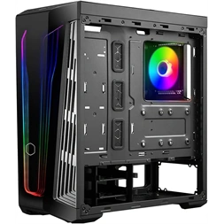 Cooler Master MasterBox 540 táp nélküli ablakos Mid Tower számítógépház fekete