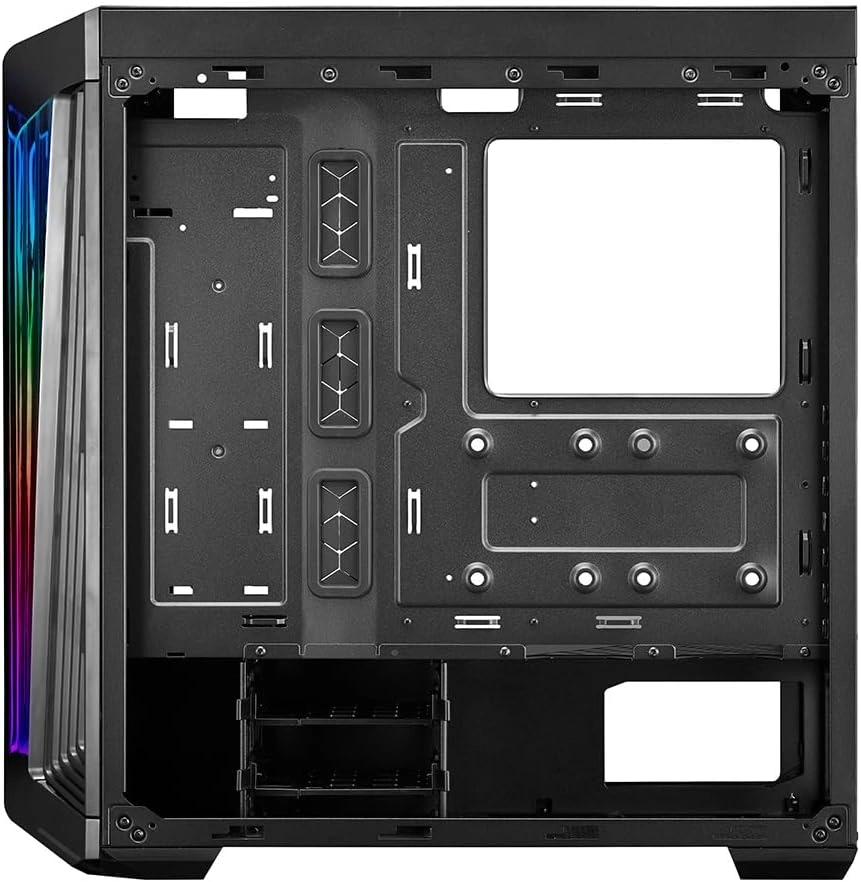 Cooler Master MasterBox 540 táp nélküli ablakos Mid Tower számítógépház fekete