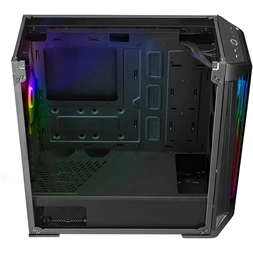 Cooler Master MasterBox 540 táp nélküli ablakos Mid Tower számítógépház fekete
