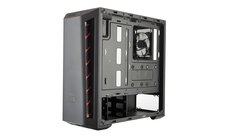 Cooler Master MasterBox B510L fekete-piros ATX ház