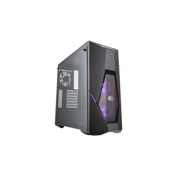 Cooler Master MasterBox K500D RGB fekete mATX ház