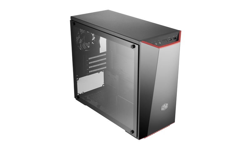 Cooler Master MasterBox Lite 3.1 TG táp nélküli fekete mATX ház