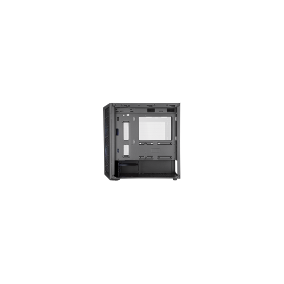 Cooler Master MasterBox MB320L ARGB fekete (táp nélküli) mini-ITX ház