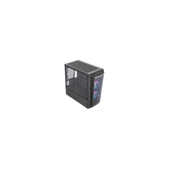 Cooler Master MasterBox MB320L ARGB fekete (táp nélküli) mini-ITX ház