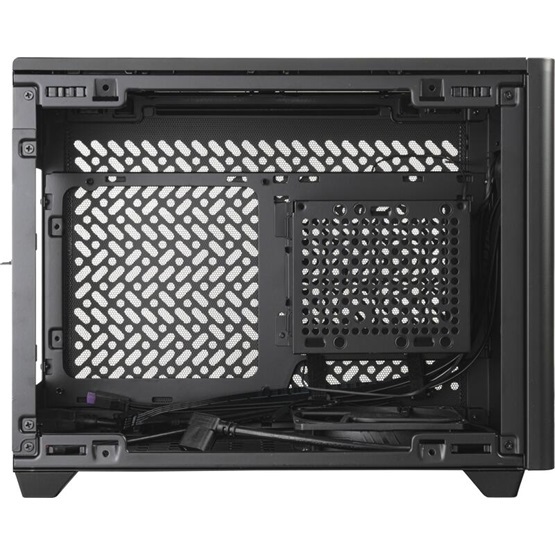 Cooler Master MasterBox NR200P V2 fekete (táp nélküli) mITX ház