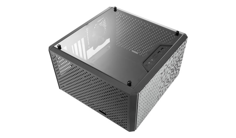 Cooler Master MasterBox Q300L fekete mATX ház