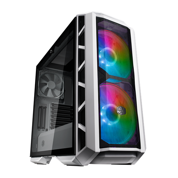 Cooler Master MasterCase H500P Mesh White ARGB fehér (táp nélküli) mATX ház