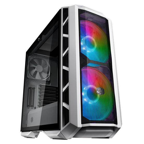 Cooler Master MasterCase H500P Mesh White ARGB fehér (táp nélküli) mATX ház