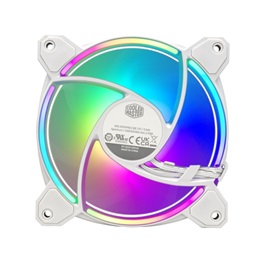 Cooler Master MasterFan MF120 Halo2 120mm fehér ventilátor