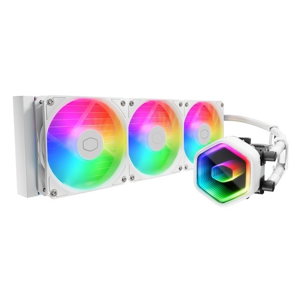 Cooler Master MasterLiquid 360 Core II fehér vízhűtéses processzor hűtő
