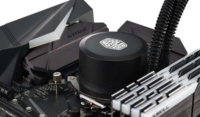 Cooler Master MasterLiquid Lite 240 80x76x42mm 650-2000RPM (Intel, AMD) vízhűtéses processzor hűtő