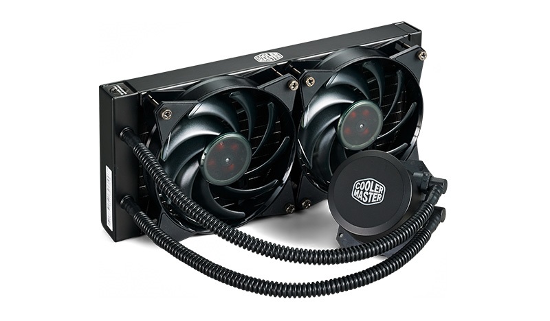 Cooler Master MasterLiquid Lite 240 80x76x42mm 650-2000RPM (Intel, AMD) vízhűtéses processzor hűtő