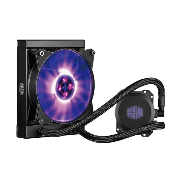 Cooler Master MasterLiquid ML120L 80x76x42mm 650-2000RPM (Intel, AMD) RGB led vízhűtéses processzor hűtő