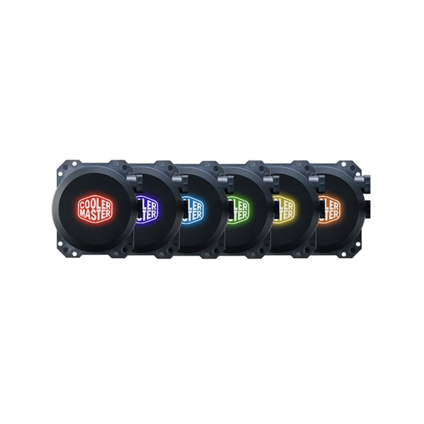 Cooler Master MasterLiquid ML120L 80x76x42mm 650-2000RPM (Intel, AMD) RGB led vízhűtéses processzor hűtő