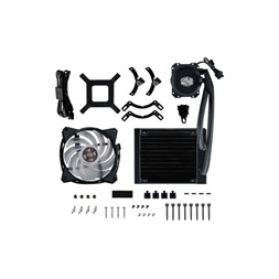 Cooler Master MasterLiquid ML120L 80x76x42mm 650-2000RPM (Intel, AMD) RGB led vízhűtéses processzor hűtő