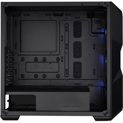 Cooler Master Midi MasterBox TD500 MESH (Táp nélküli) ablakos fekete ATX ház + ARGB kontroller