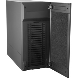 Cooler Master Midi Silencio S600 (Táp nélküli) ablakos fekete ATX ház