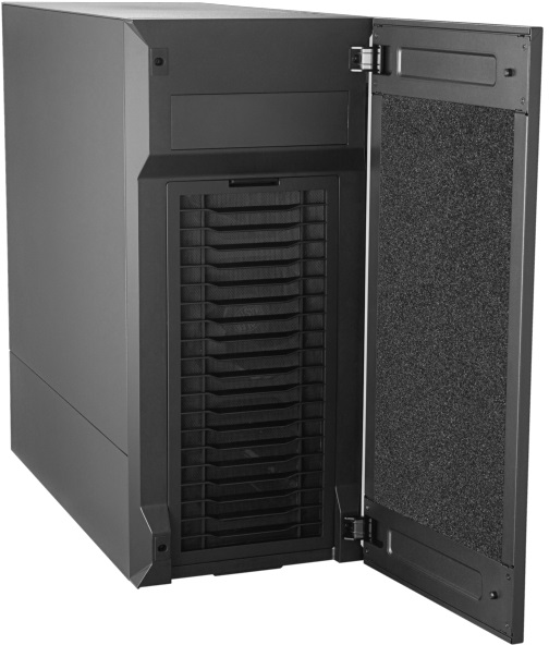 Cooler Master Midi Silencio S600 (Táp nélküli) ablakos fekete ATX ház