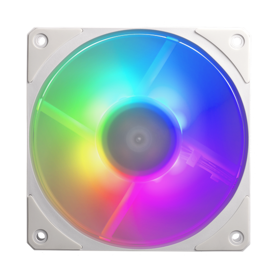 Cooler Master Mobius 120P 120mm ARGB fehér ventilátor