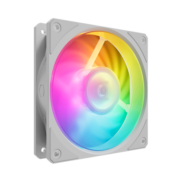 Cooler Master Mobius 120P 120mm ARGB fehér ventilátor