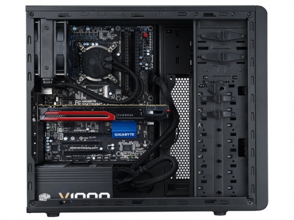 Cooler Master N300 táp nélküli fekete ATX ház