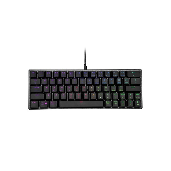 Cooler Master SK620 USB angol (US) gaming Red mechanikus billentyűzet szürke