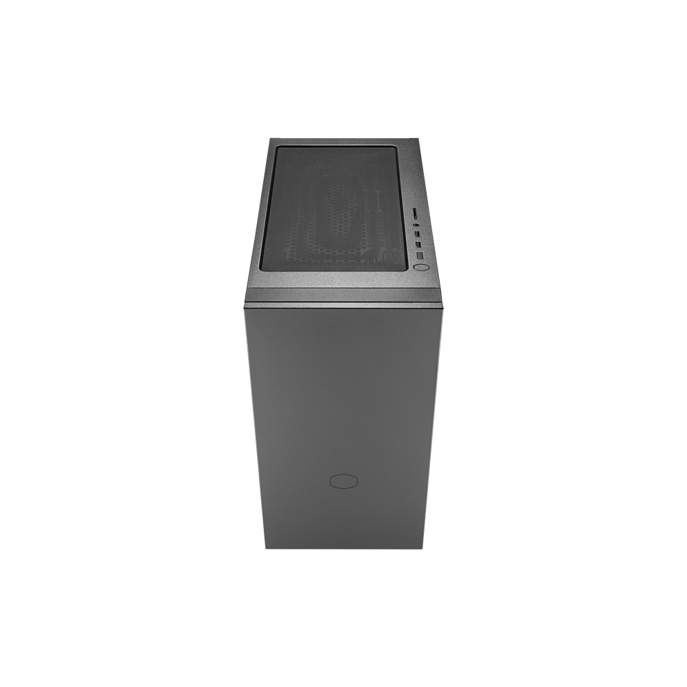 Cooler Master Silencio S400 táp nélküli fekete microATX ház