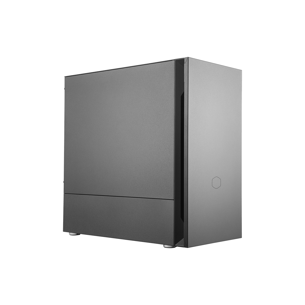 Cooler Master Silencio S400 táp nélküli fekete microATX ház