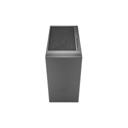 Cooler Master Silencio S400 táp nélküli fekete microATX ház