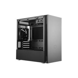 Cooler Master Silencio S400 táp nélküli fekete microATX ház