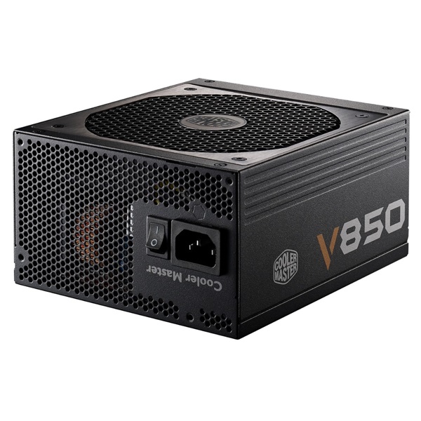 Cooler Master V850 Fully-Modular 850W PFC 12 cm ventilátorral dobozos tápegység