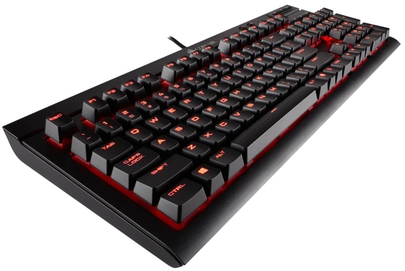 Corsair Gaming K68 - Piros LED - Cherry MX Piros Gamer billentyűzet
