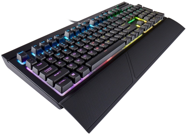 Corsair Gaming K68 RGB Backlit RGB LED Cherry MX Piros Gamer billentyűzet