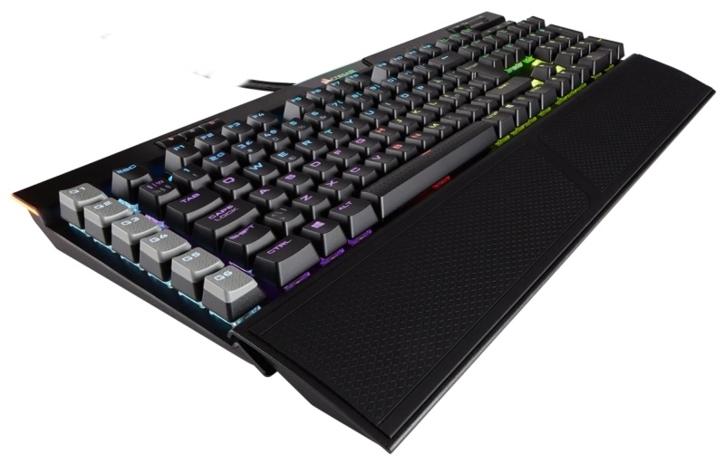 Corsair Gaming K95 RGB Platinum RGB LED Cherry MX Barna Gamer billentyűzet