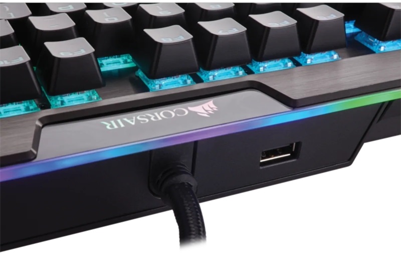 Corsair Gaming K95 RGB Platinum RGB LED Cherry MX Barna Gamer billentyűzet