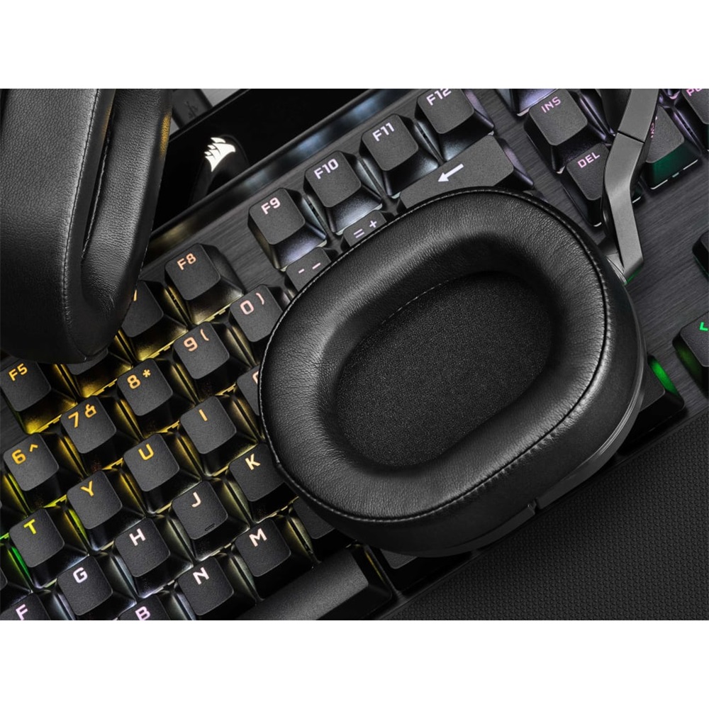 Corsair HS55 Stereo fekete gamer headset