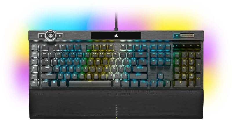 Corsair K100 RGB Cherry MX Speed Gamer billentyűzet