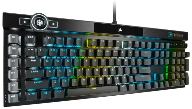 Corsair K100 RGB Cherry MX Speed Gamer billentyűzet