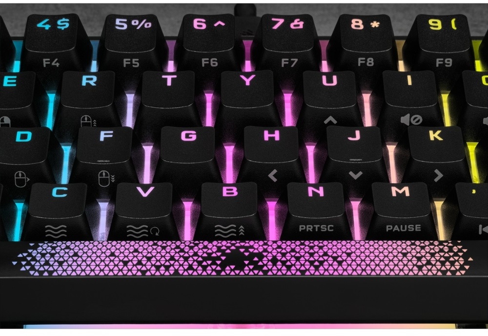Corsair K65 Mini RGB - Cherry MX Red - gamer billentyűzet