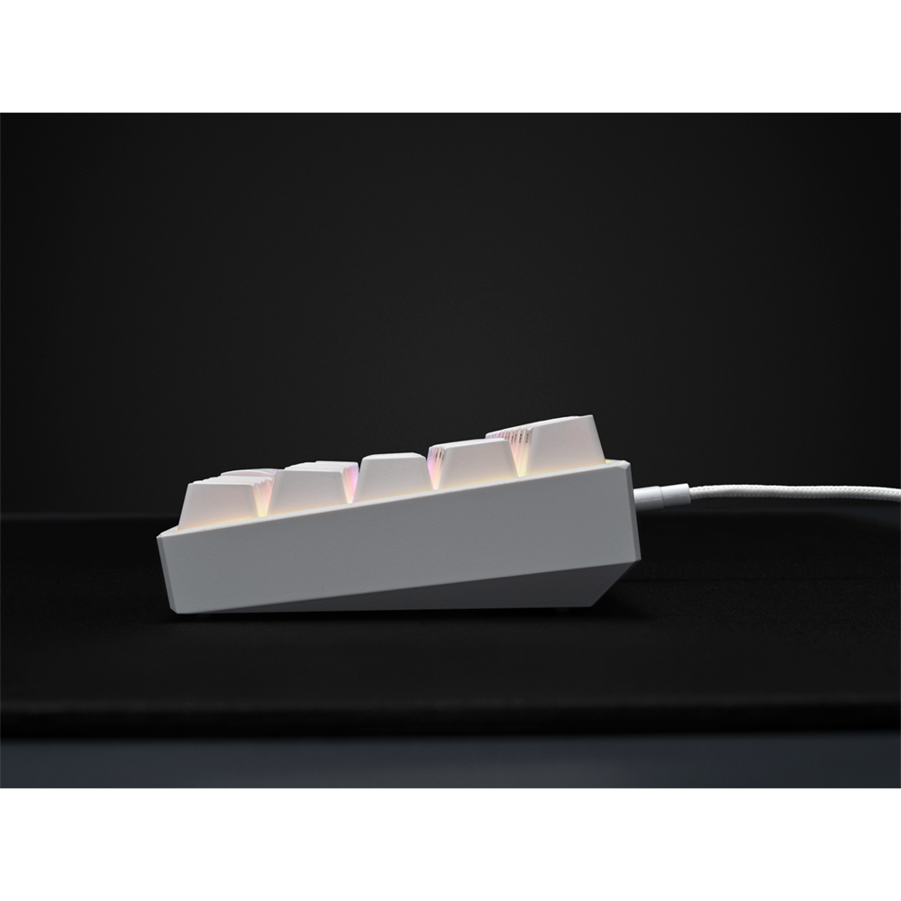Corsair K65 Mini RGB Cherry MX Red US fehér mechanikus gamer billentyűzet