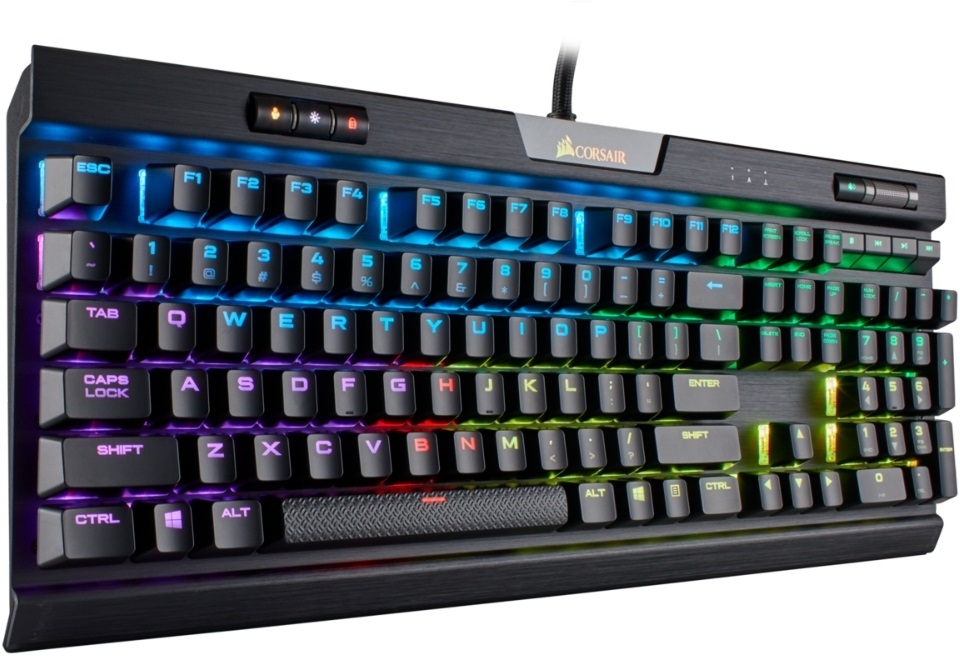 Corsair K70 RGB MK.2 RapidFire - Cherry MX Speed - gamer billentyűzet