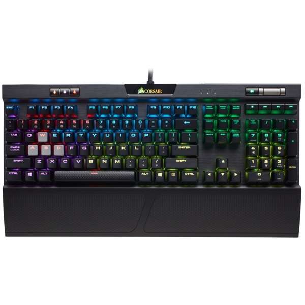Corsair K70 RGB MK.2 RapidFire - Cherry MX Speed - gamer billentyűzet