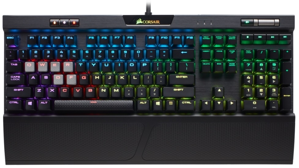 Corsair K70 RGB MK.2 RapidFire - Cherry MX Speed - gamer billentyűzet